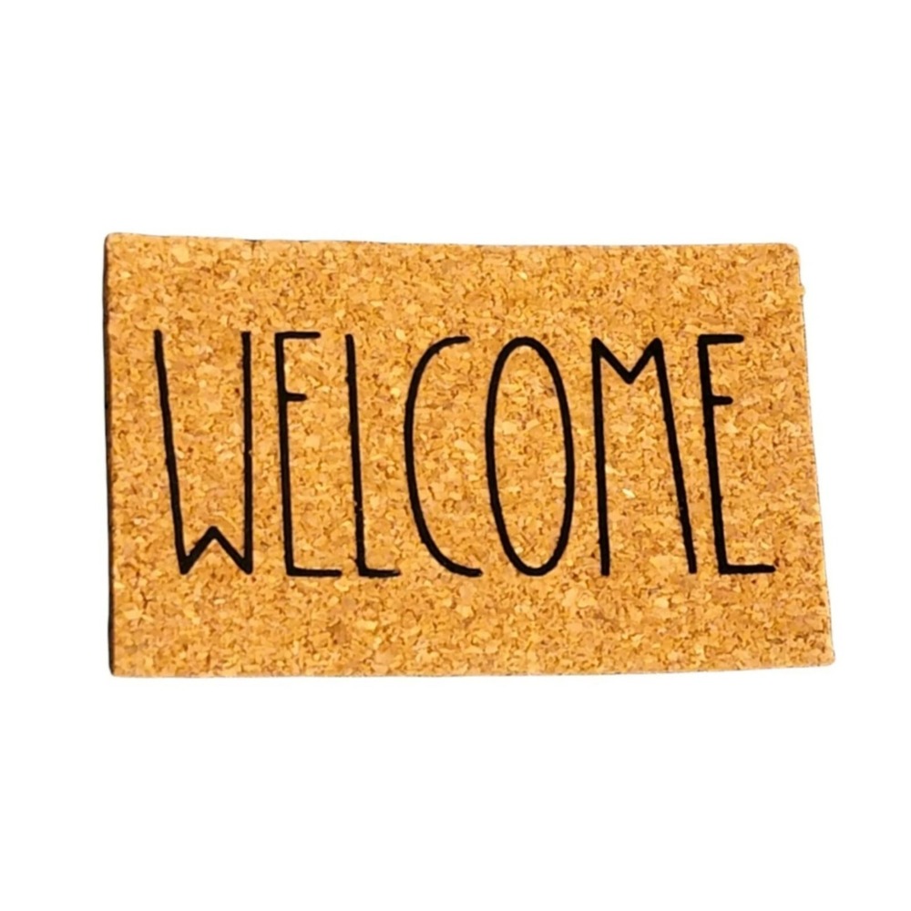 Handmade Welcome Door Mat Doormat Miniature Dollhouse 1/12 Scale Furniture